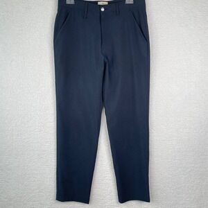 Rorie Whelan Golf Mens 34x32 Navy Blue Performance Stretch Trousers Pants